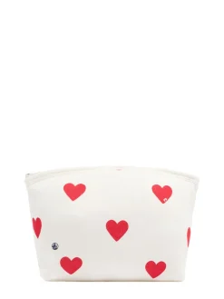 Cotton zip pouch