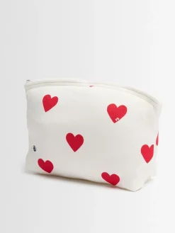 Cotton zip pouch