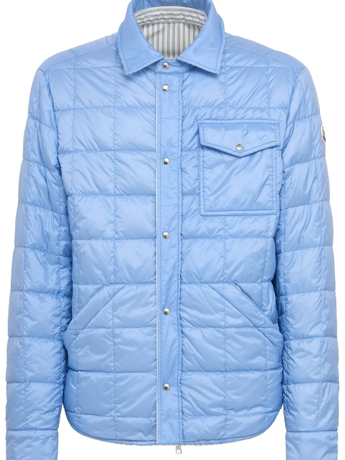 Crescent reversible down shirt jacket