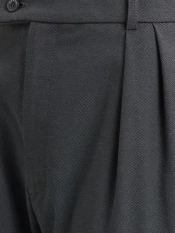 Cropped straight pants