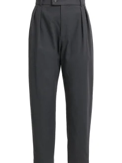 Cropped straight pants