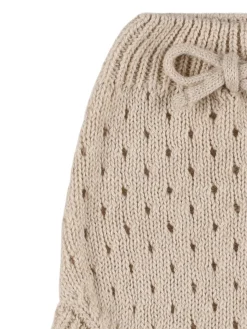 Culotte in maglia di lino e cotone