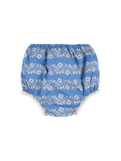 Culotte in popeline di cotone stampato