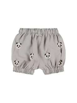 Culotte Panda in cotone stampato