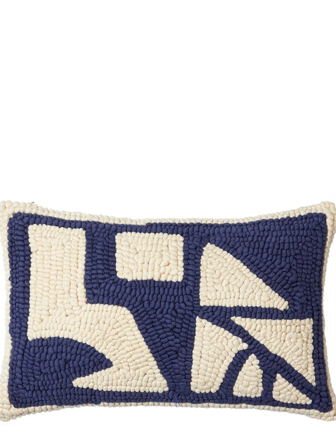 Cuscino Ira Knotted Blue