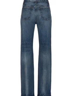 Danielle cotton blend straight leg jeans