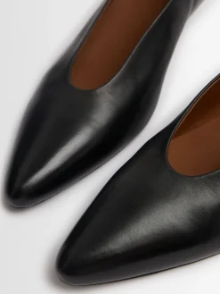 Décolleté Longiforma in pelle