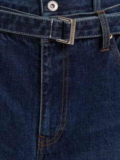 Denim jeans w/ belt