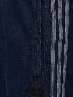 Denim track pants