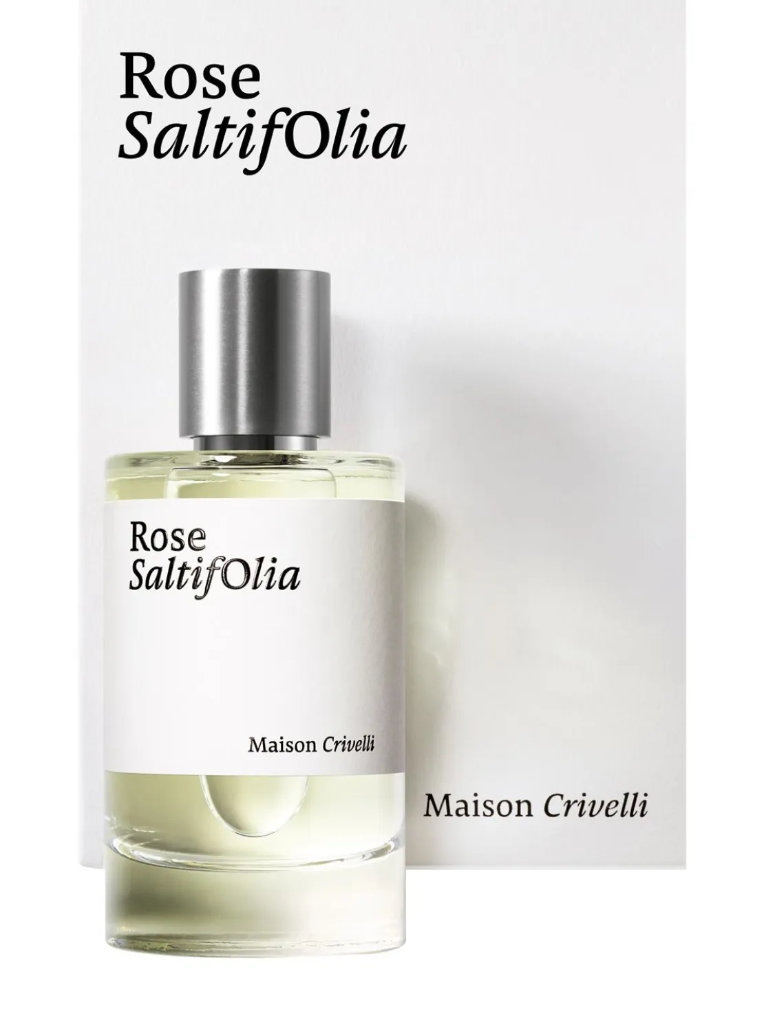 Eau de parfum Rose Saltifolia 100ml