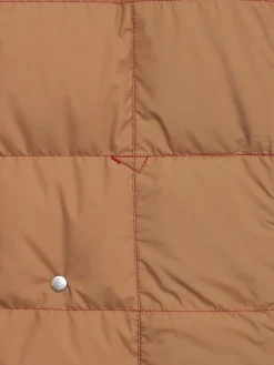 Elberton tech square-quilted down vest