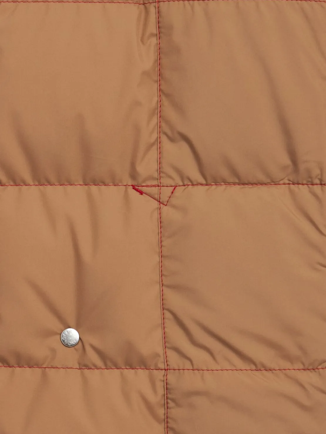 Elberton tech square-quilted down vest