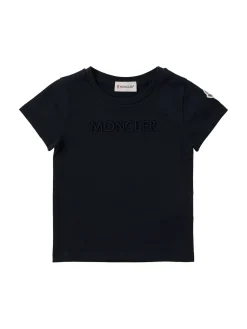 Embroidered logo cotton t-shirt