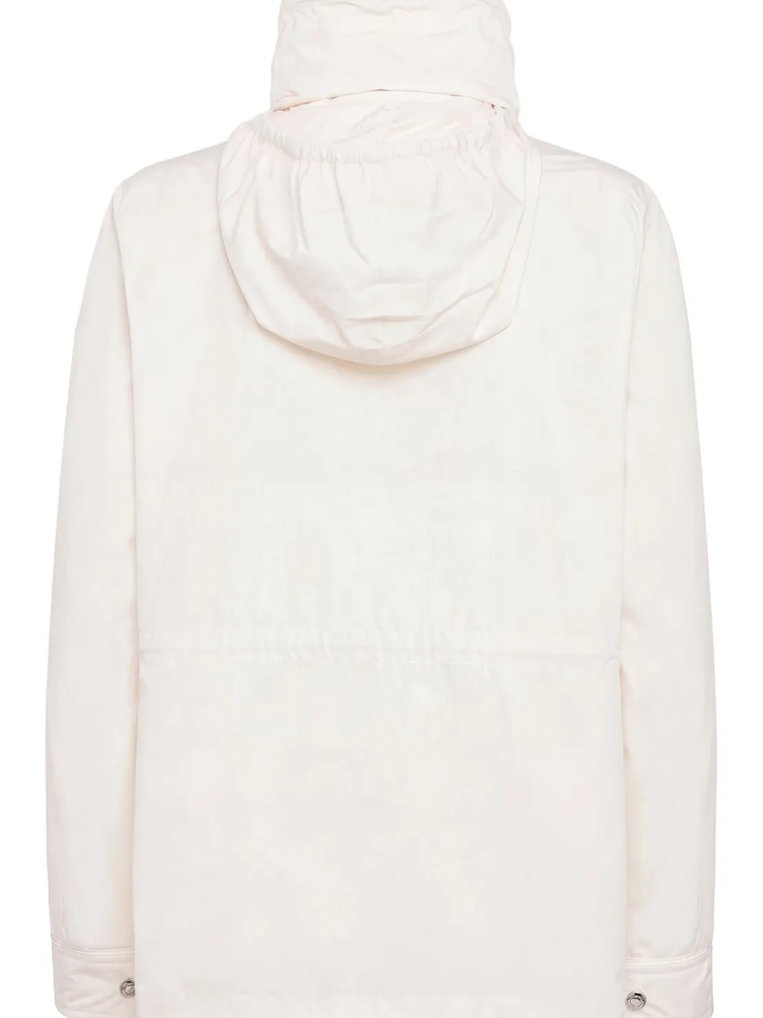 Enette tech hooded short parka jacket