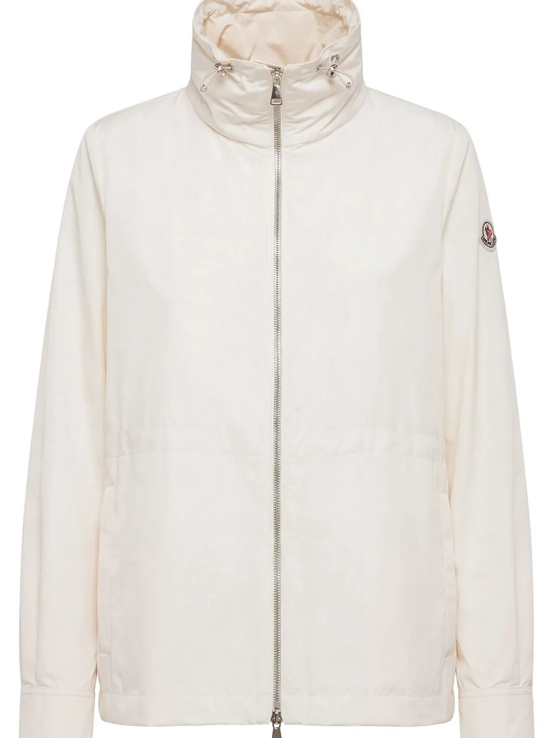 Enette tech hooded short parka jacket