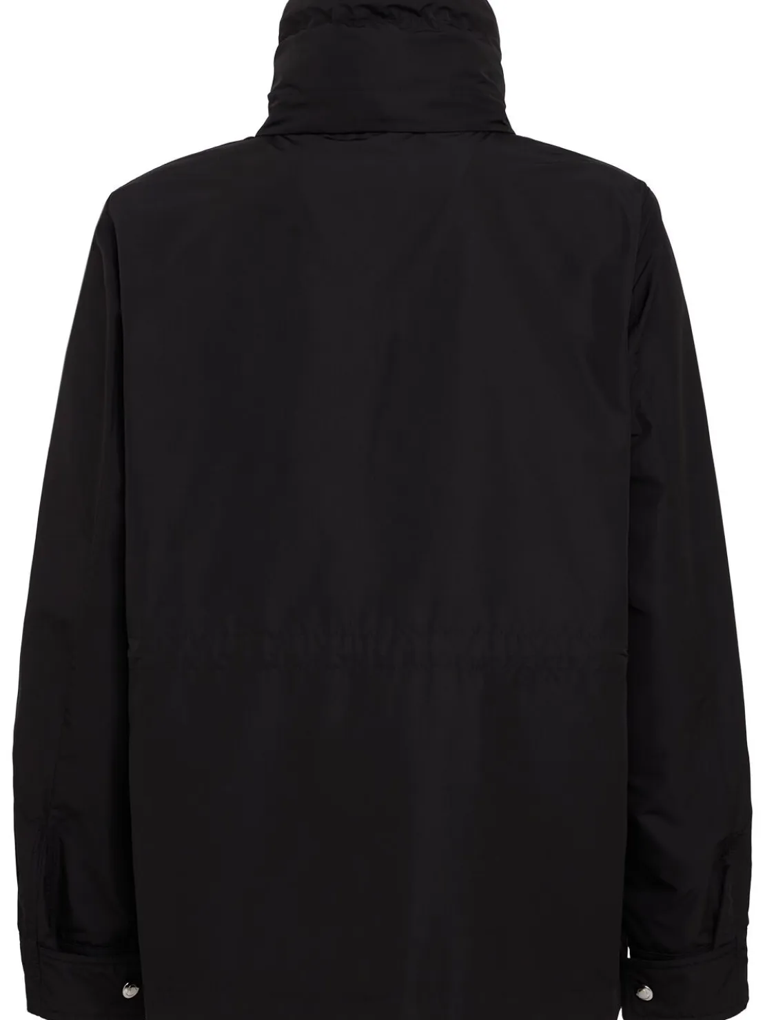 Enette tech hooded short parka jacket