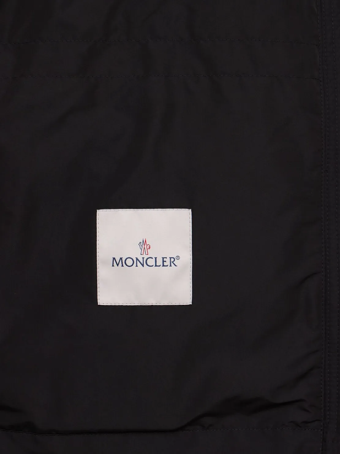 Enette tech hooded short parka jacket