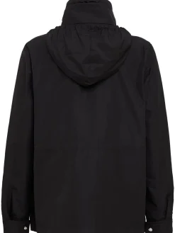 Enette tech hooded short parka jacket