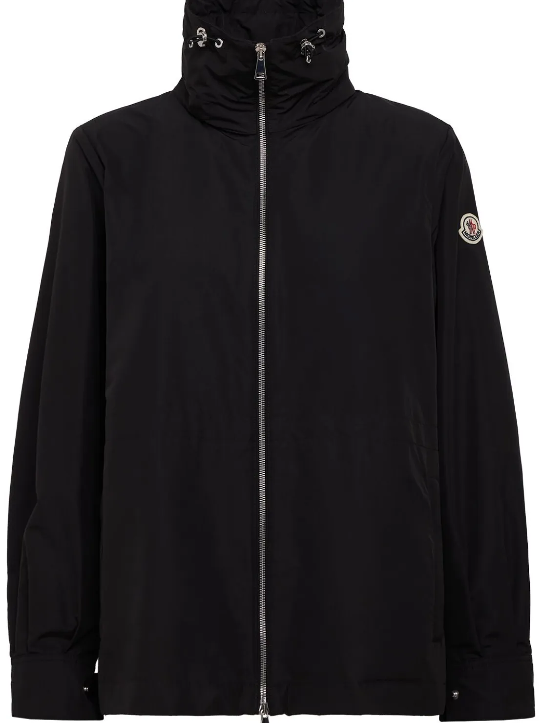 Enette tech hooded short parka jacket