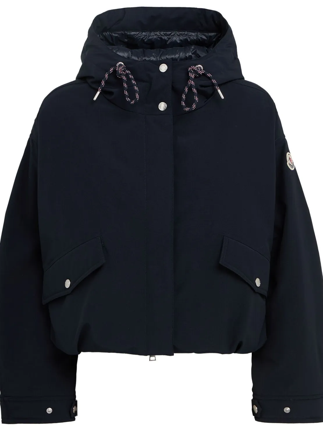 Eucalyptus nylon hooded down jacket