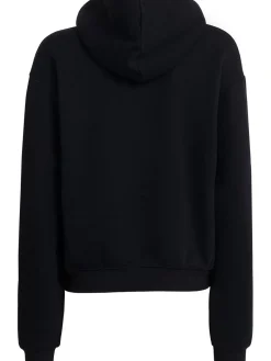 Felpa classica in misto cotone con cappuccio