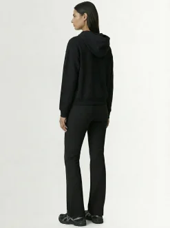 Felpa classica in misto cotone con cappuccio