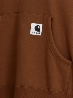Felpa con cappuccio Sacai x Carhartt WIP in cotone