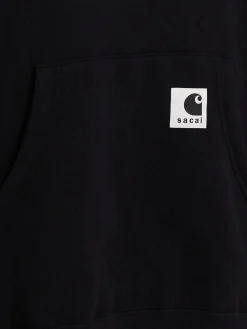 Felpa con cappuccio Sacai x Carhartt WIP in cotone