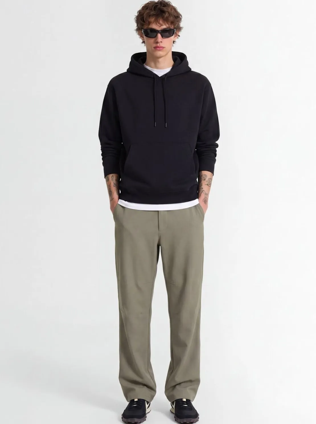 Felpa con cappuccio Wool Classics