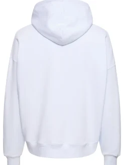 Felpa con logo e cappuccio
