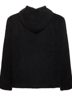 Felpa con zip e cappuccio