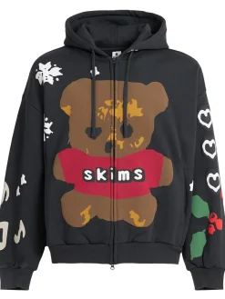 Felpa CPFM in cotone pesante con zip e cappuccio