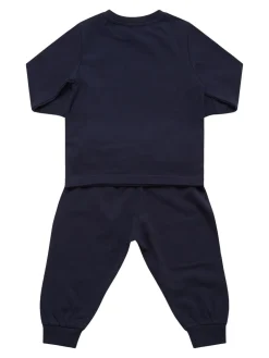 Felpa e pantaloni in misto cotone