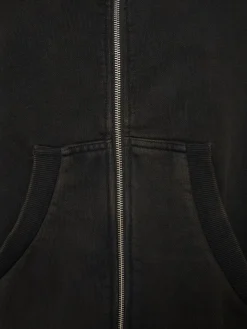 Felpa Eternal in cotone con zip e cappuccio