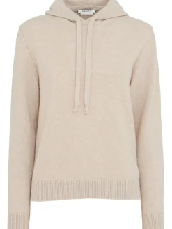 Felpa Giada in maglia di lana con cappuccio