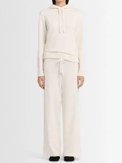 Felpa Giada in maglia di lana con cappuccio