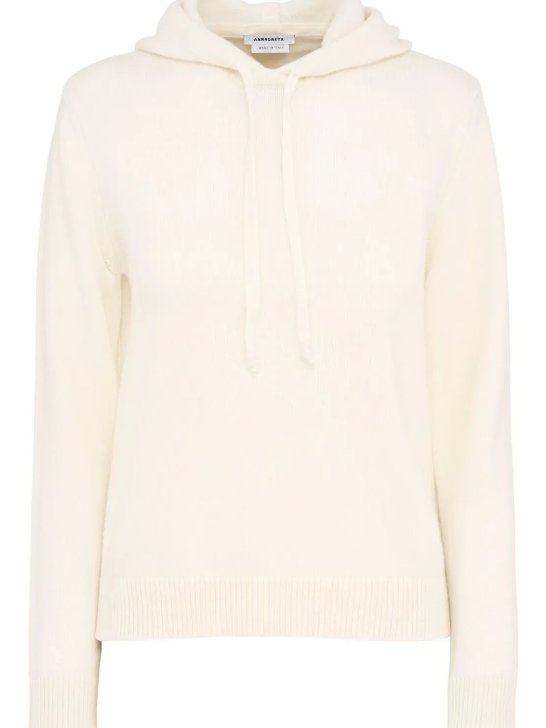 Felpa Giada in maglia di lana con cappuccio