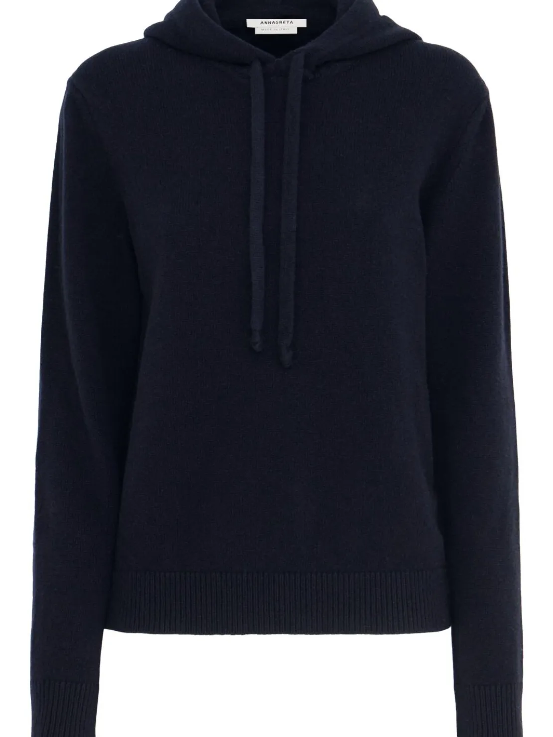 Felpa Giada in maglia di lana con cappuccio