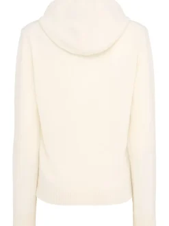 Felpa Giada in maglia di lana con cappuccio
