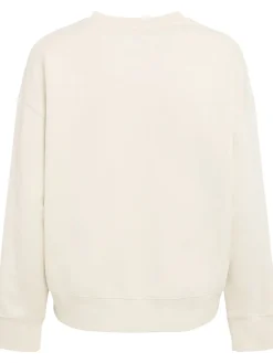 Felpa girocollo Elizabeth in cotone felpato