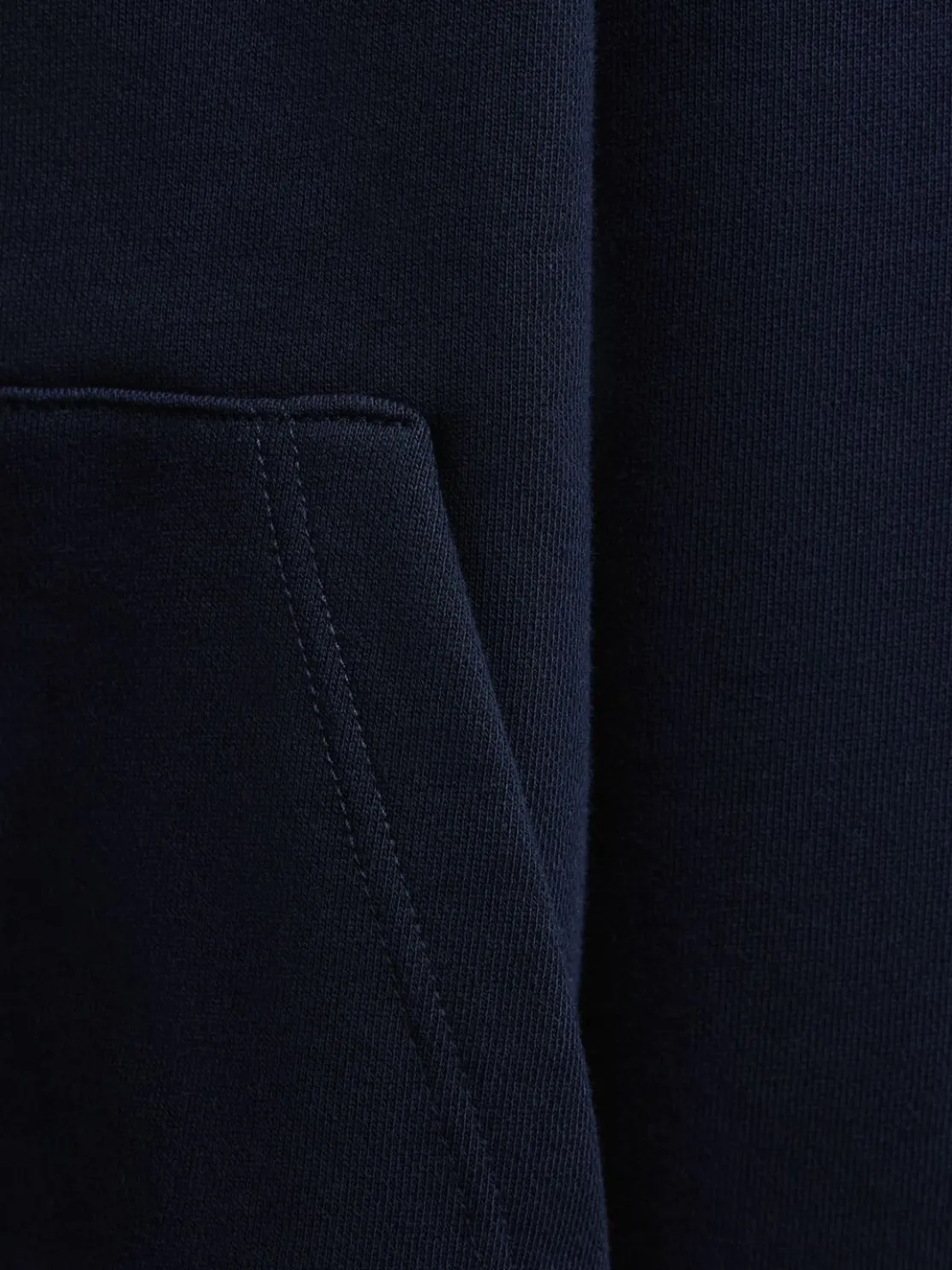 Felpa Grace in cotone felpato con zip e cappuccio