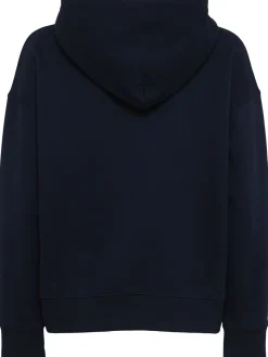 Felpa Grace in cotone felpato con zip e cappuccio