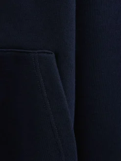 Felpa Grace in cotone felpato con zip e cappuccio