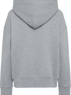 Felpa Grace in cotone felpato con zip e cappuccio