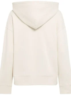 Felpa Grace in cotone felpato con zip e cappuccio