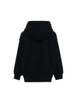 Felpa in cotone con cappuccio