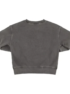 Felpa in cotone con cappuccio
