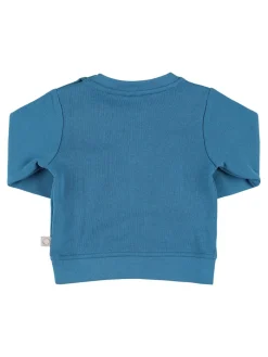 Felpa in cotone con stampa