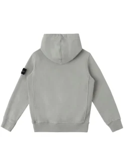 Felpa in cotone organico con cappuccio
