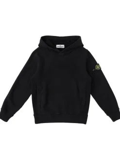 Felpa in cotone organico con cappuccio